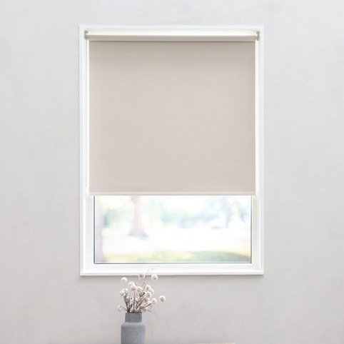Debel, Rullegardin, Vida, mørklægning, creme, 140x150 cm