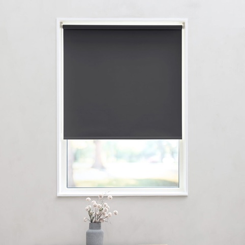 Debel, Rullegardin, Vida, mørklægning, mørk grå, 180x210 cm