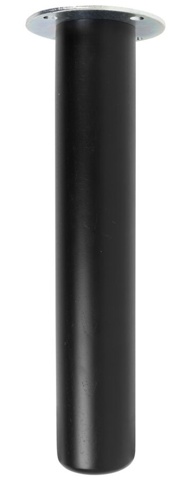Home It, Møbelben, rundt, matsort, 30 cm