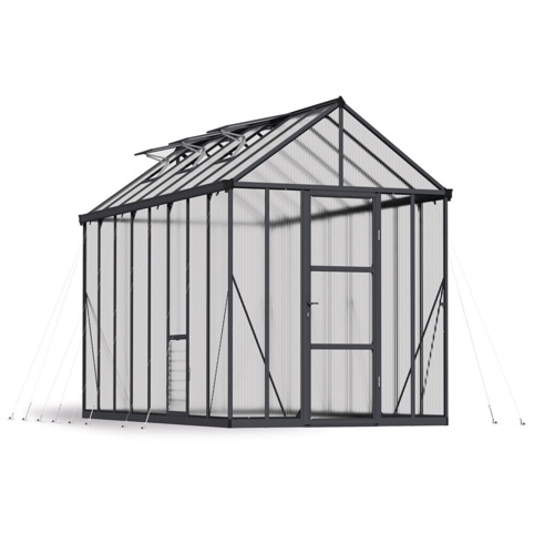 Canopia Glory Drivhus, 12,2 m², grå