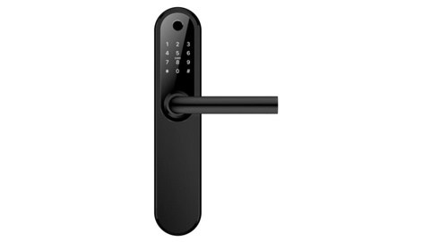 Jasa, Elektronisk dørlås, Guard, oval, matsort