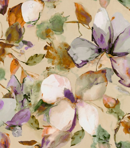 Rasch, Fototapet, Magnolia, lilla, 265x300 cm