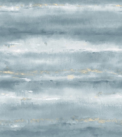 Rasch, Fototapet, landskab, blå, 265x300 cm