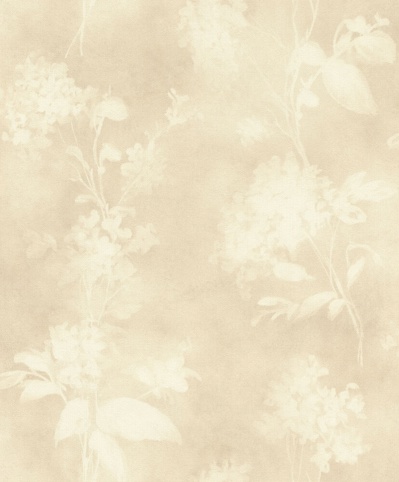 Rasch, Tapet, blomster, beige