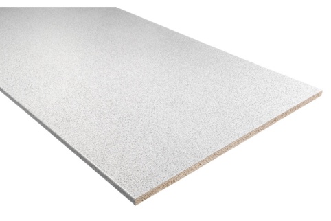 Wallmann, Bordplade, laminat, Professionel, lys granit, 28x920x4180 mm