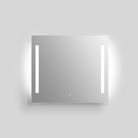Marstal, Spejl m. LED, 80x70 cm