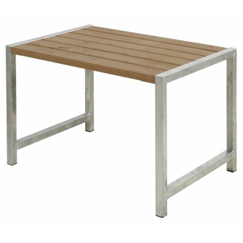 Plus Café, Plankebord, 127 cm, gyldenbrun