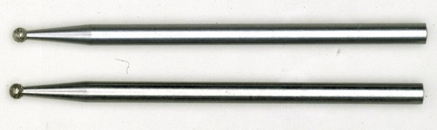 Proxxon, Diamant-fræsere, Ø1,0 mm, 2 stk.