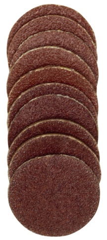 Proxxon, Slibeskiver, K120/K150, Ø18 mm, 10 stk.