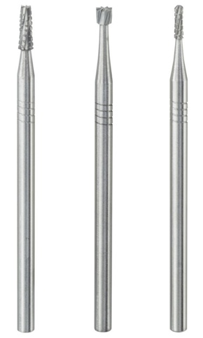 Proxxon, Hårdmetalfræsere, 3 stk.
