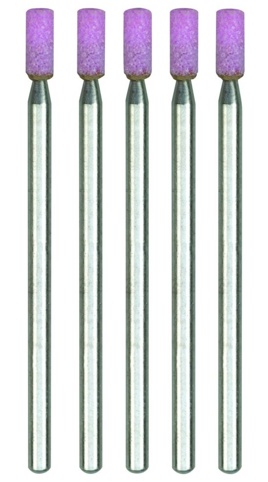 Proxxon, Cylinderformede slibestifter, Ø2,5 mm, 5 stk.