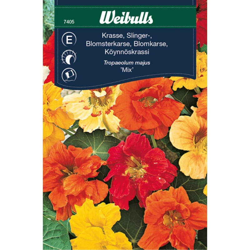 Blomsterfrø, Blomsterkarse, mix