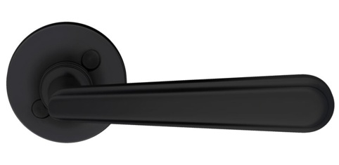 Beslagsboden, Dørgreb, mat sort, Ø21 mm