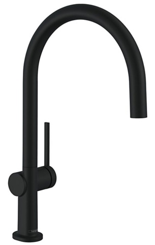 Hansgrohe, Køkkenarmatur, Talis M54 220, 1 greb, 9 L/min, mat sort, C-tud