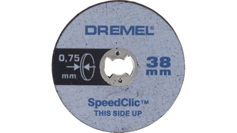 Dremel, Præcisionsskæreskive t/metal, EZ SpeedClic (SC409), 5 stk.