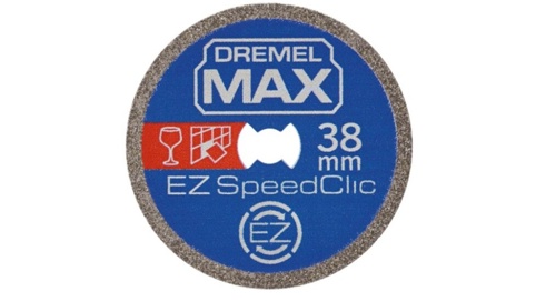 Dremel MAX, Diamantskæreskive, EZ SpeedClic SC545DM, 38 mm