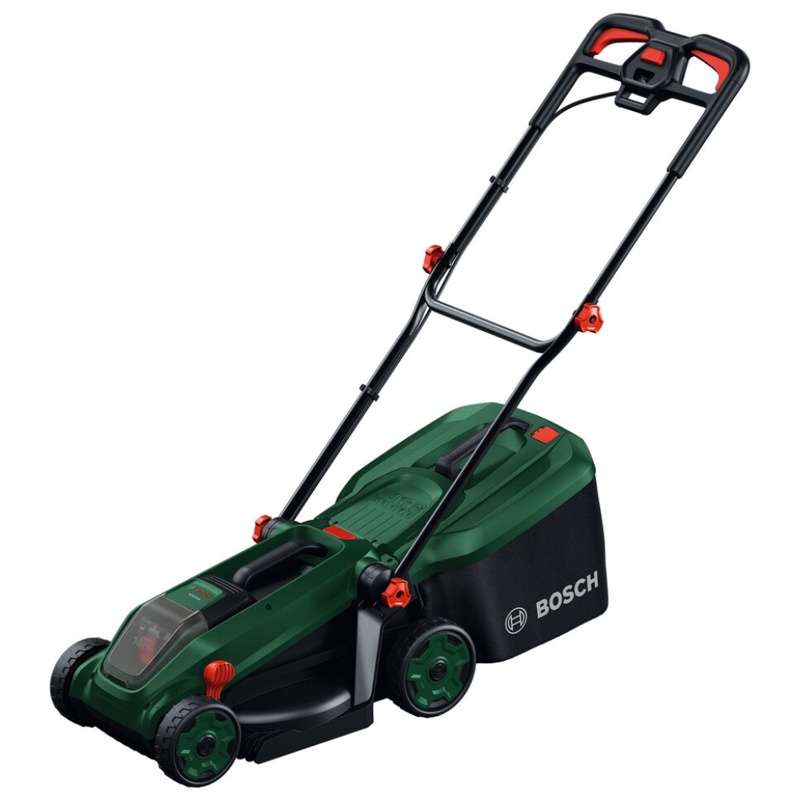 Bosch, Plæneklipper inkl. batteri, 18V PFA, Rotak 18V-34