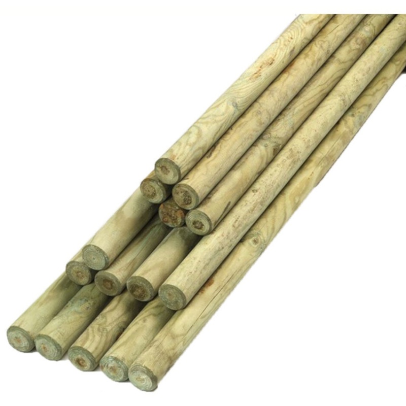 Frøslev, Opbindingspæl m/spids, Ø5x180 cm, natur, høvlet