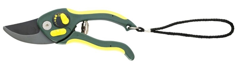 Beskæresaks m. sideskær og strop