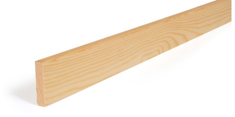 Hornbaek, Forkantliste, afrundet, fyr, 9x27x3000 mm