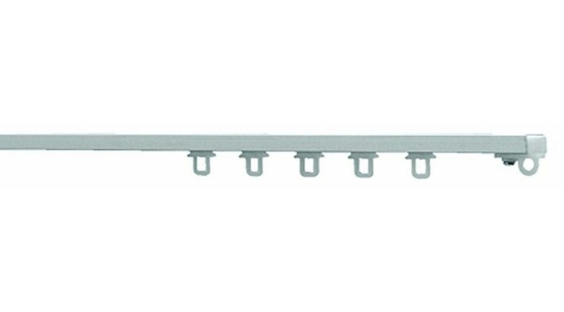 Debel, Gardinskinne, sølv, 125 cm