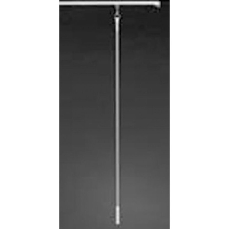 Debel, Førerstang til gardiner, hvid, 75 cm, 2 stk.