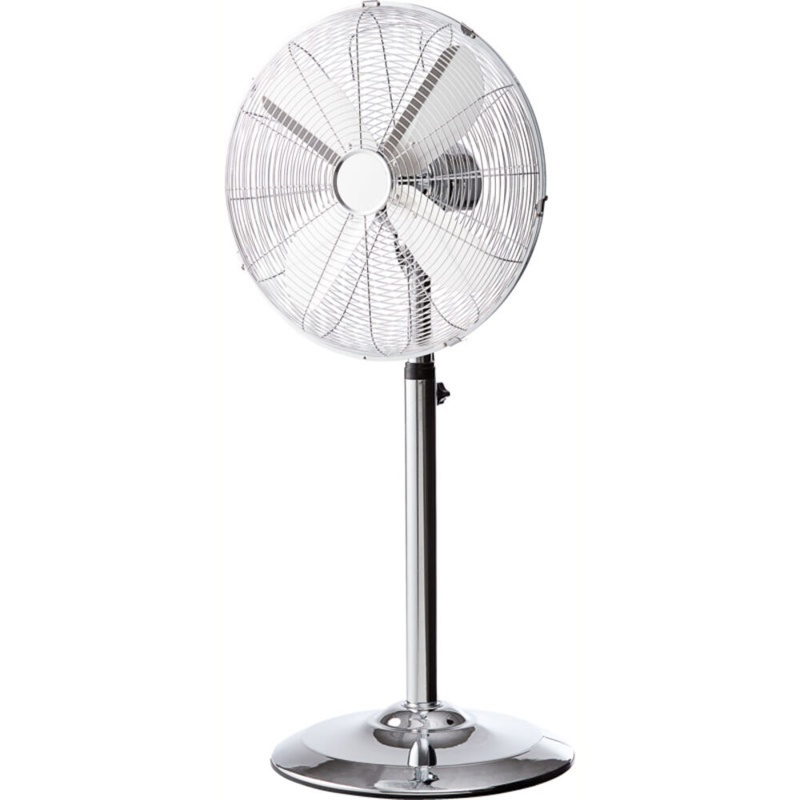 Gulvventilator, metal, 50 W