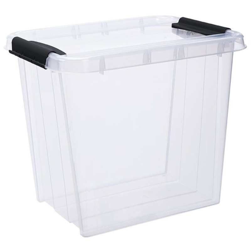 Plast Team, Opbevaringskasse, Probox, transparent, 53 L