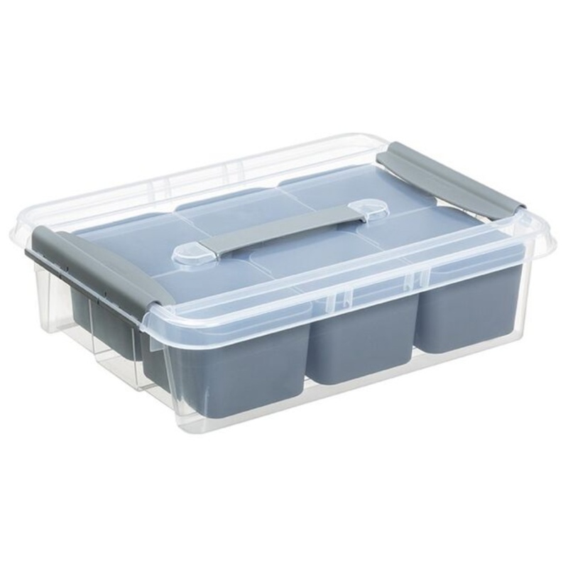 Plast Team, Opbevaringskasse m/indsats, Probox, 8 L