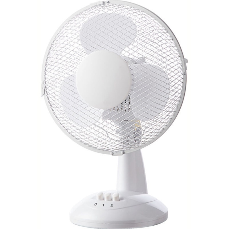 Bordventilator, hvid, 25 W