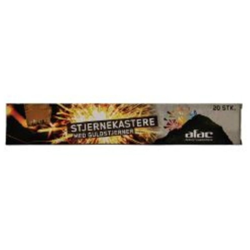 Stjernekastere, 25 cm, 20 stk.