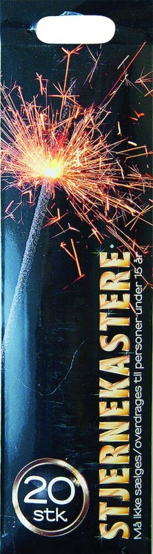 Stjernekastere, 17 cm, 20 stk.