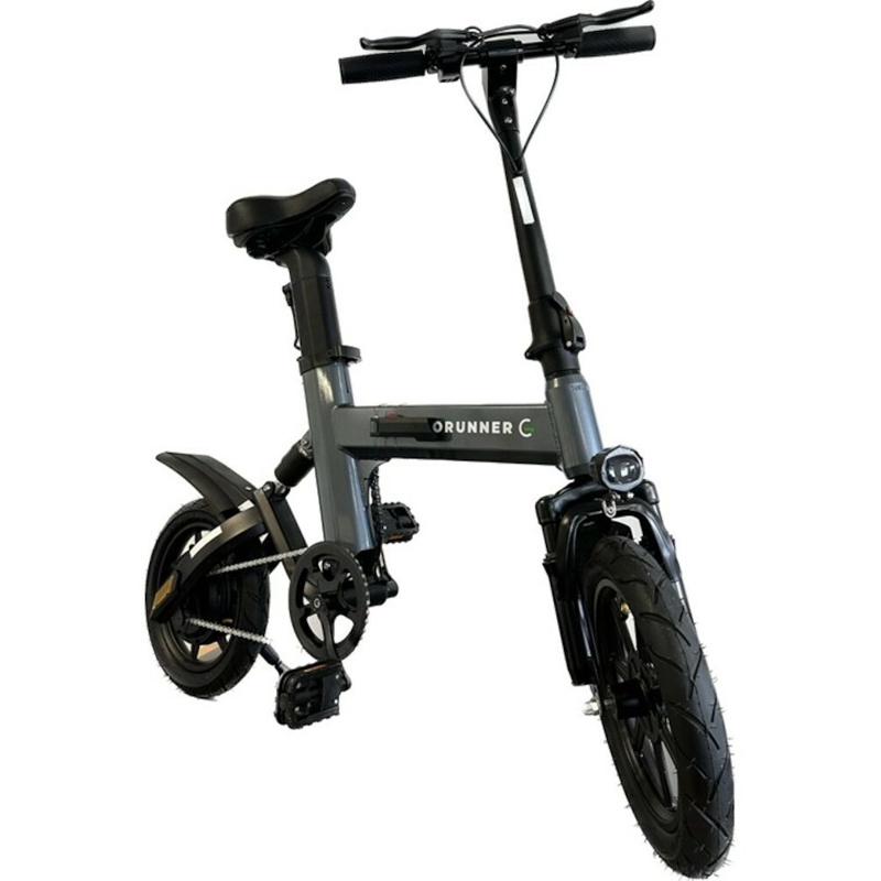 Gorunner, El-cykel, Mini 2.0, koksgrå