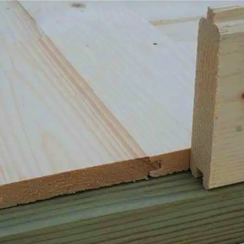 Gulv, ubehandlet, 24 m²