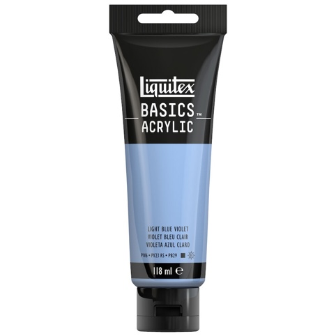 Liquitex, Akrylmaling, Basics, Light Blue Violet 680, 118 ml
