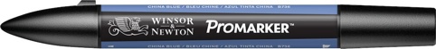 Winsor & Newton, Promarker, China Blue B736, fin/bred