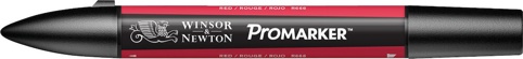 Winsor & Newton, Promarker, Red R666, fin/bred
