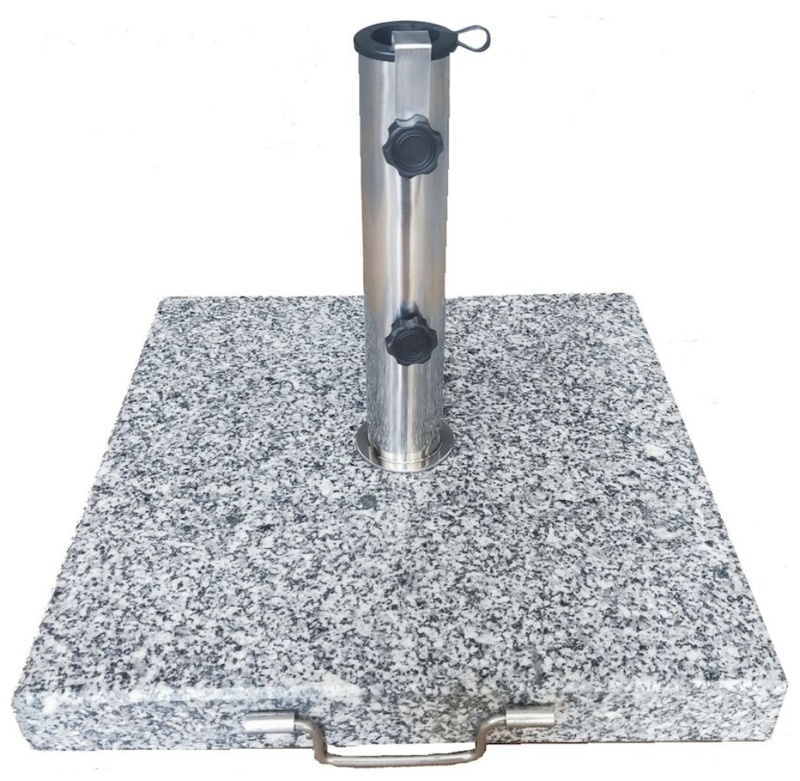 Parasolfod, lysegrå, 30 kg