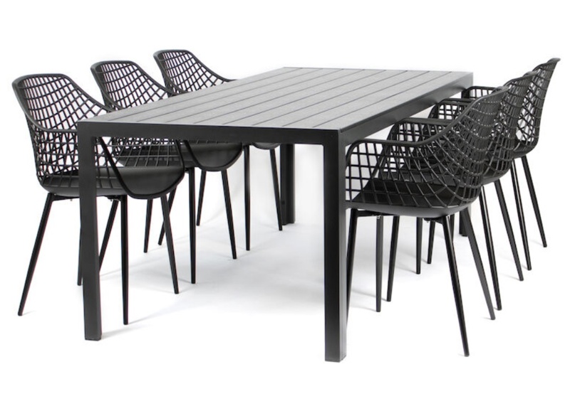 Havemøbelsæt, Catania/Piacenza, 6 stole