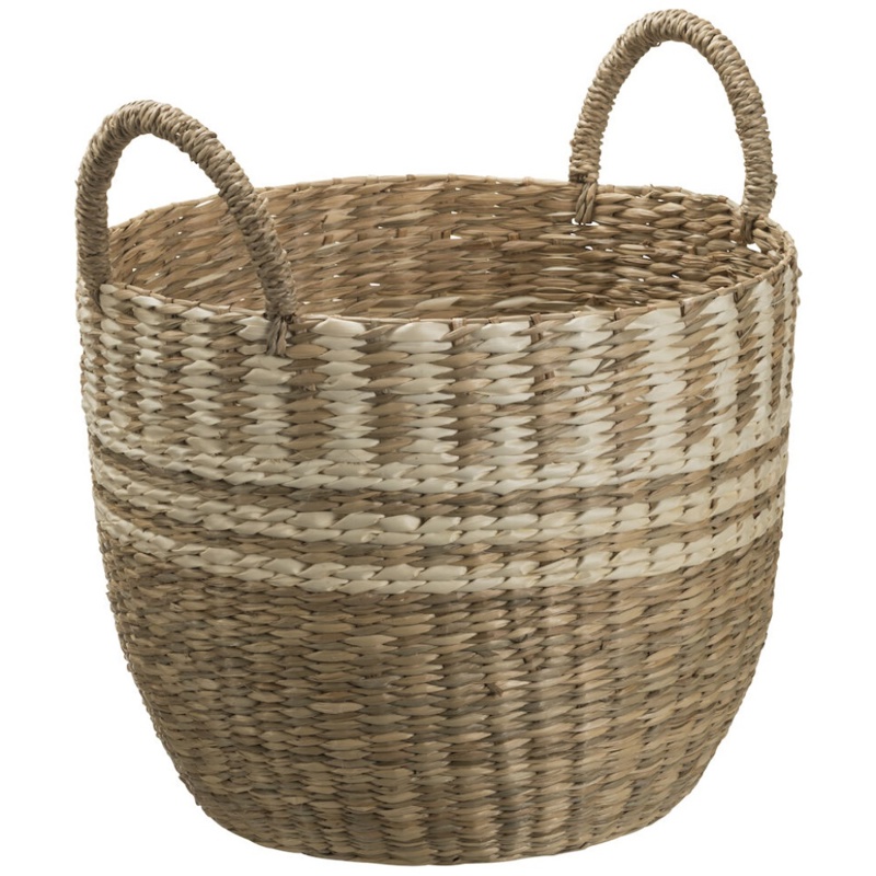 Fletkurv, Vita, Ø28 cm