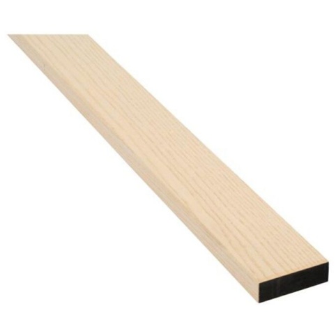 Fjordwall, Afslutningsliste, ask, sort kerne, 19x65x3000 mm