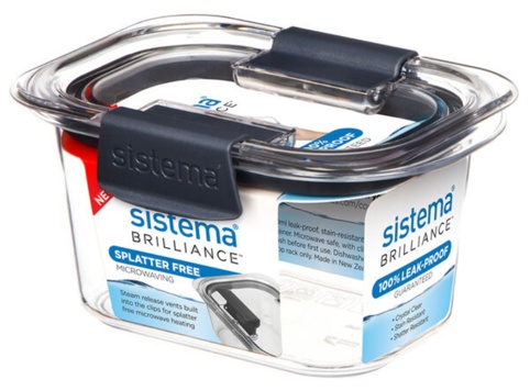 Sistema, Madopbevaringsboks, Brilliance, plast