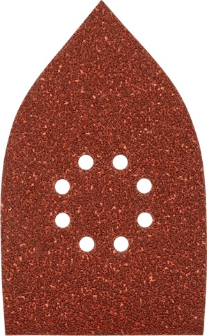 KWB, Slibeblade til trekantssliber, 107x175 mm, 5 stk.