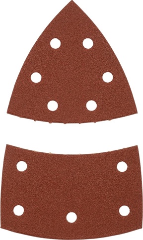 KWB, Slibeblade til multisliber, 100x62 mm, 93 mm, 5 stk.