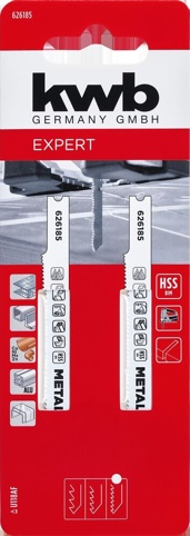 KWB, Stiksavklinger t/metal, HSS-bimetal, 2 stk.