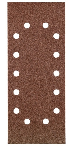 KWB, Slibepapir til rystepudser, 115x280 mm, 10 stk.