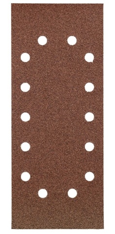 KWB, Slibepapir til rystepudser, 115x280 mm, 10 stk.