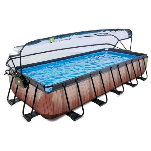 Exit Toys Wood, Pool m/tag, 610x320 cm, 12.600 L