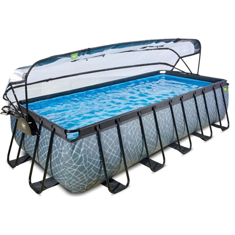 Exit Toys Stone, Pool m/tag, 625x335 cm, 13.465 L