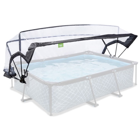 Exit Toys, Pooltag, 273x210 cm, transparent